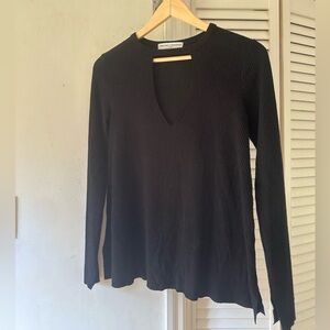 Urban Outfitters Long Sleeve Cut Out Shirt, Size Small